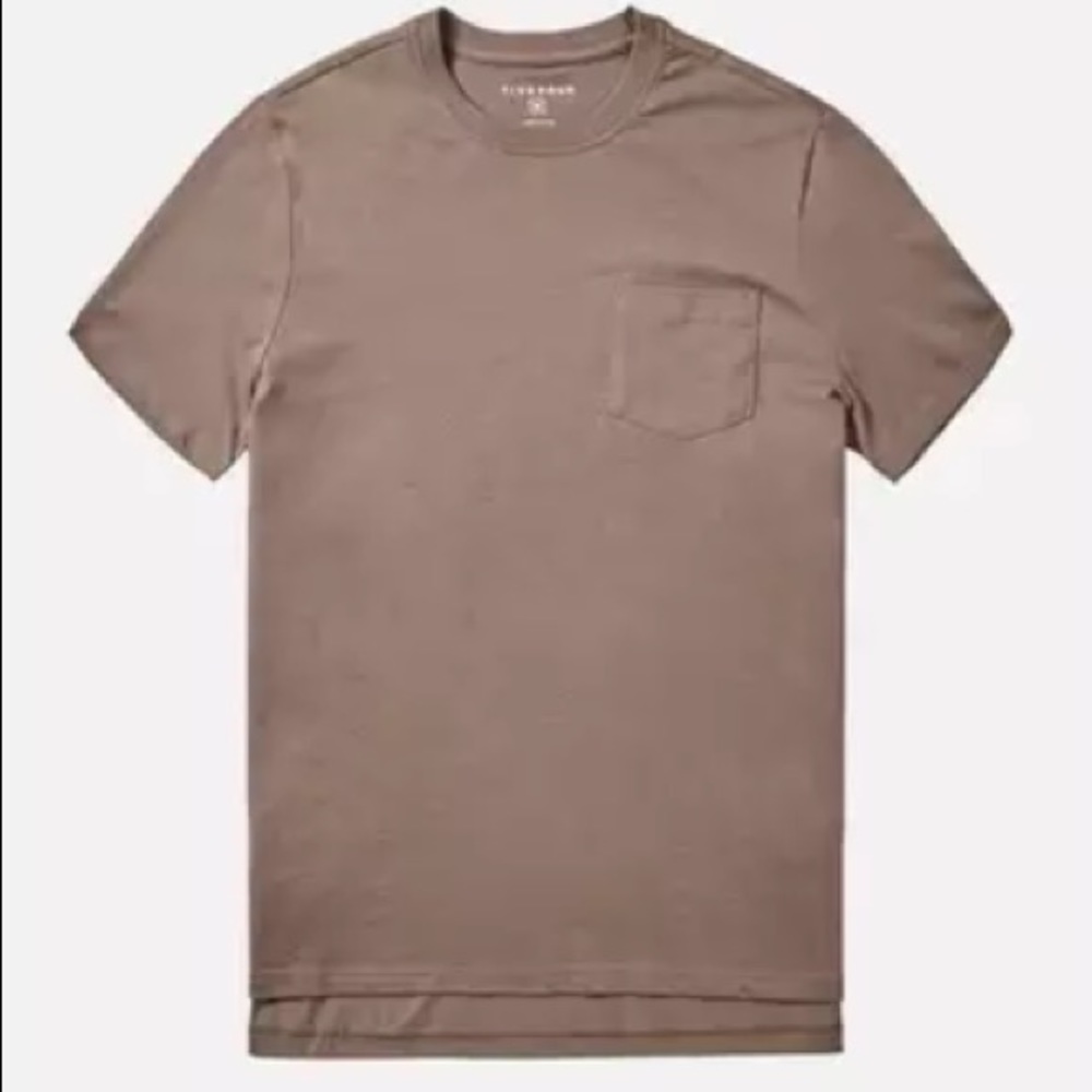 FiveFour Brown Pocket Tee